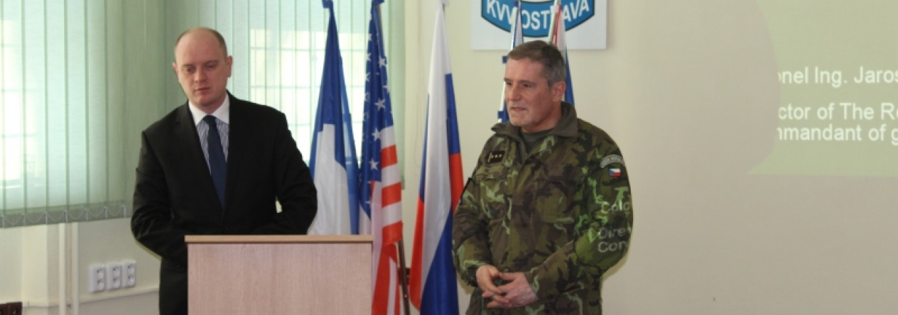 Přednášku zahájil ředitel KVV Ostrava společně s generálním konzulem Polské republiky