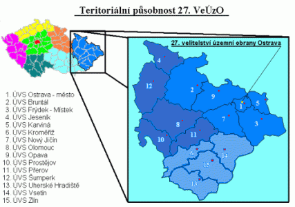 Teritoriální působnost 27. VeÚzO